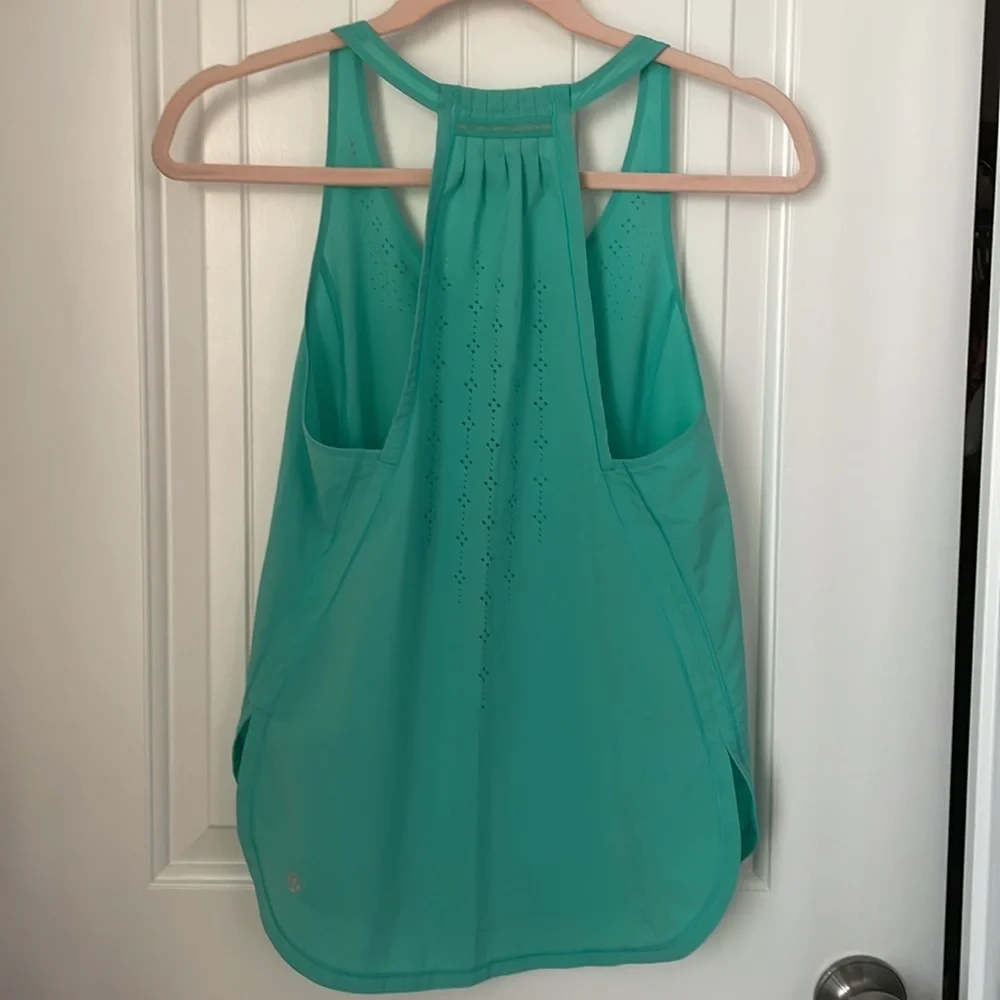 Lululemon Blue Racerback Tank Size S - Picture 5 of 7